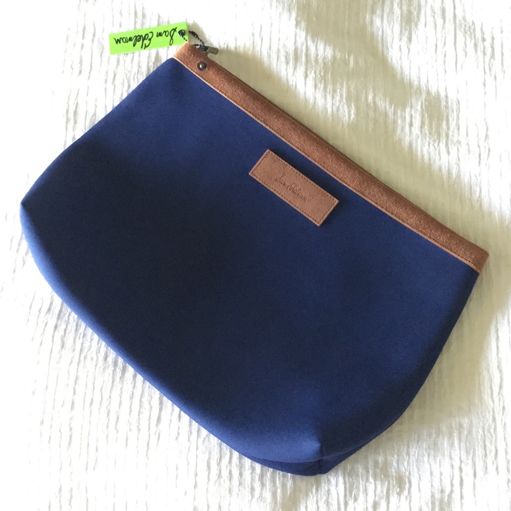 NWT Sam Edelman Suede Trim Bag